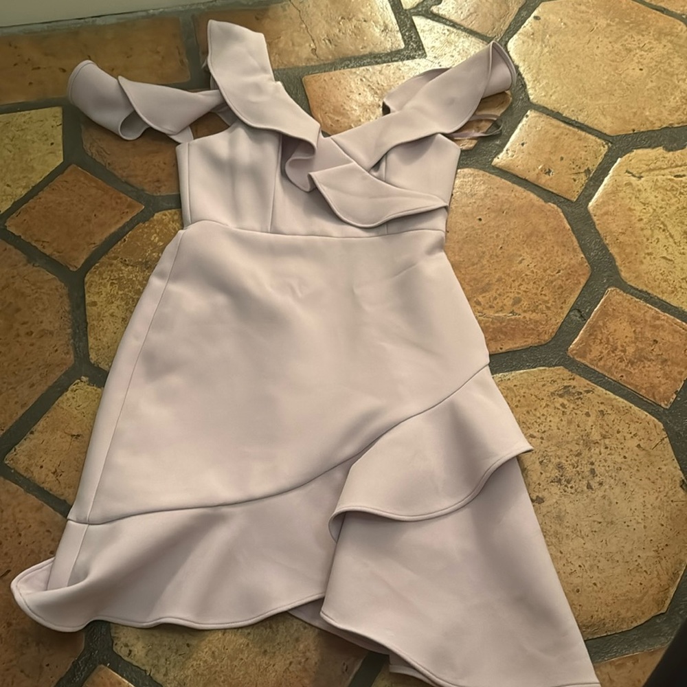 Purple Asymmetrical Dress. Great condition only worn a few times